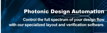 photonics design automation software program, photonic circuit design